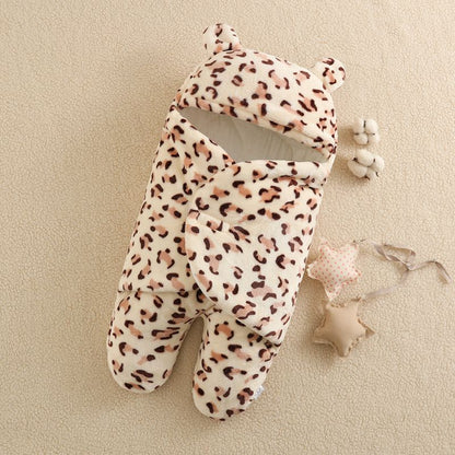 BABY WARM SLEEPING BAG WITH FEETS & HOOD