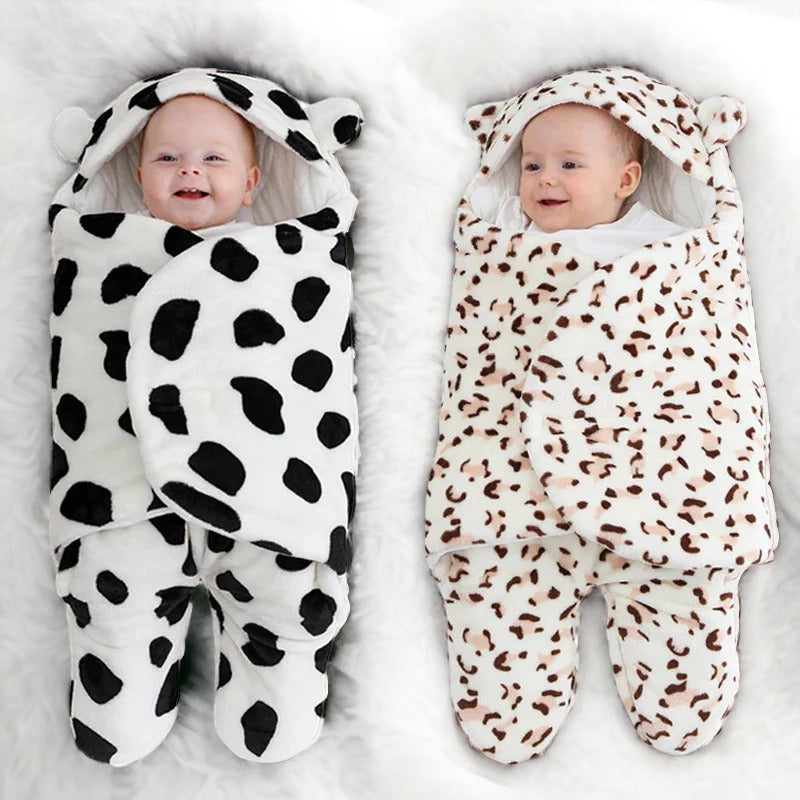 BABY WARM SLEEPING BAG WITH FEETS & HOOD