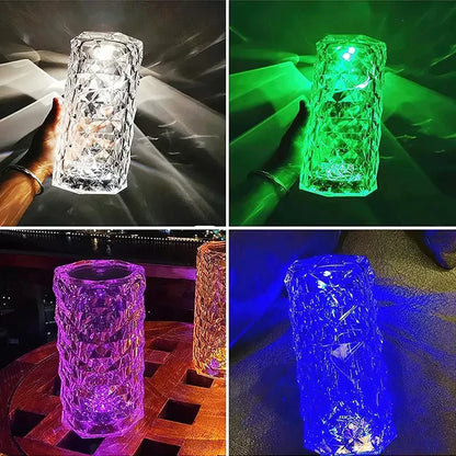 CRYSTAL RECHARGEABLE AESTHETIC LAMP