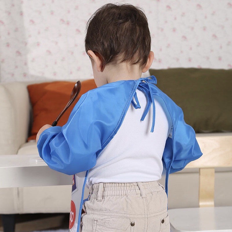 WATER-PROOF KIDS SLEEVES BIB