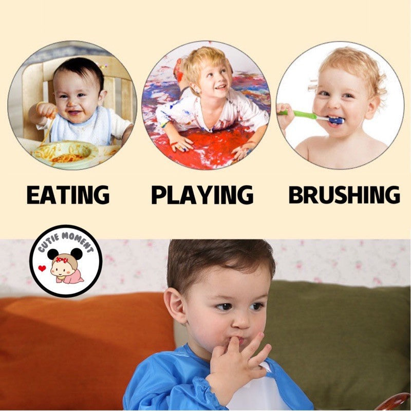 WATER-PROOF KIDS SLEEVES BIB