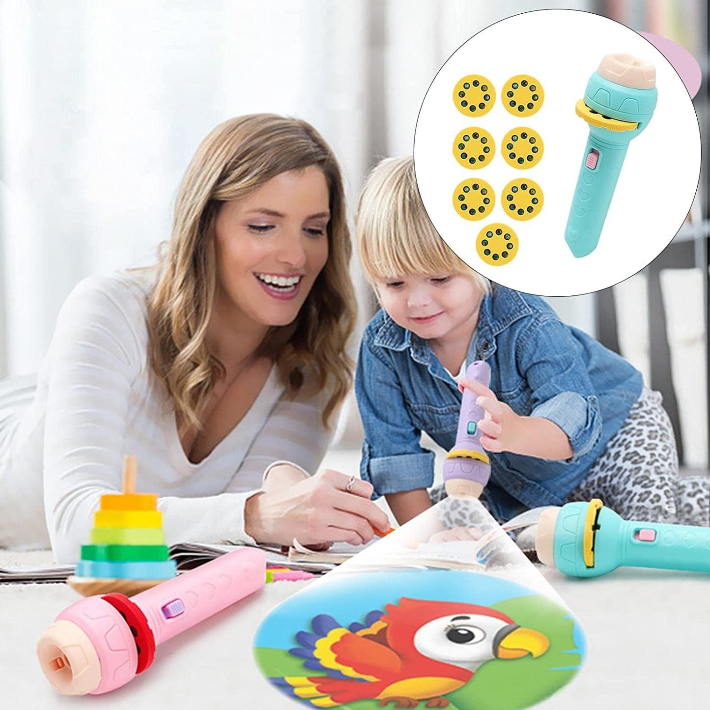 KIDS IMAGES PROJECTOR TORCH
